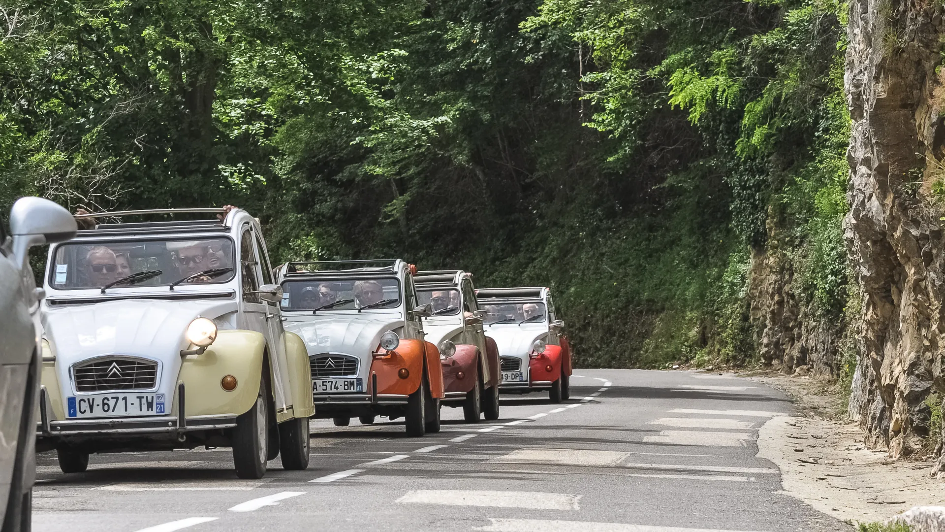 animation team building RALLYE TOURISTIQUE 2CV Roanne